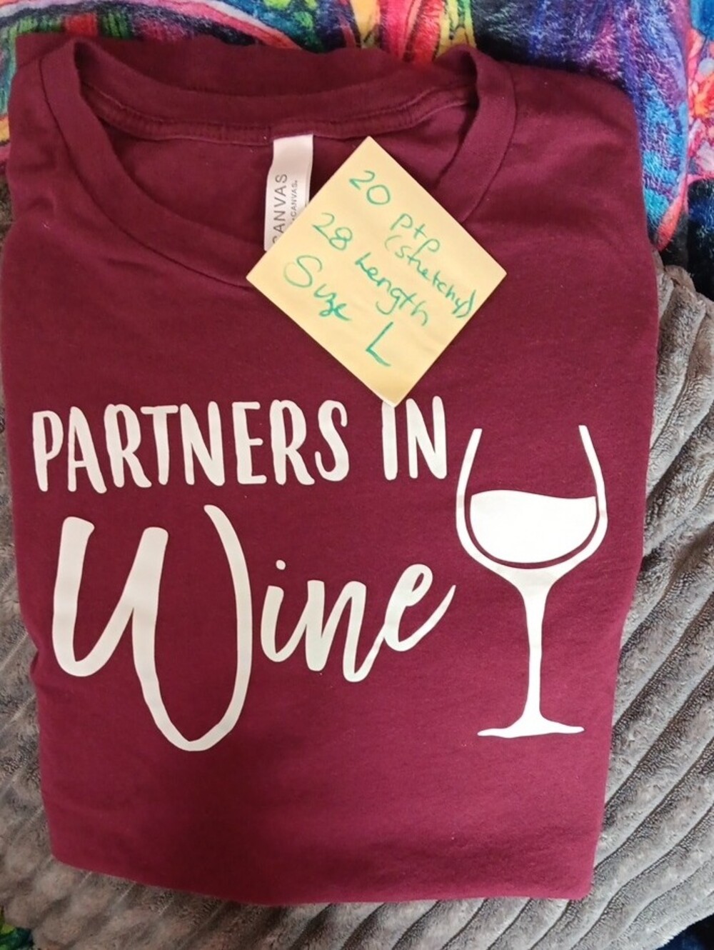 Graphic Tee Wine Lovers - Picture 5 of 5